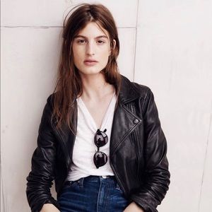 Madewell Perfect Leather Moto Jacket